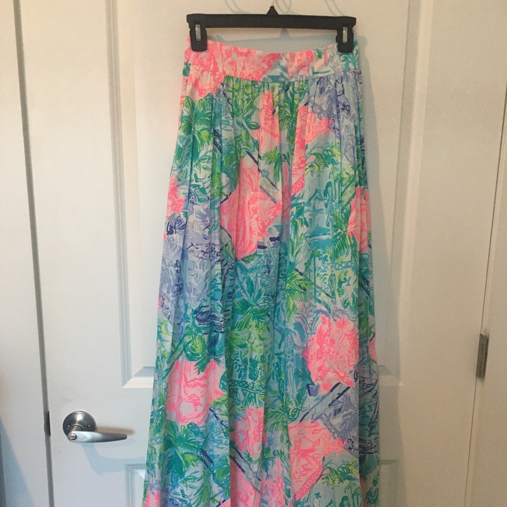 Lilly Pulitzer Ball Gown Maxi Skirt